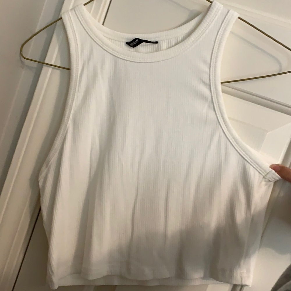 WHITE CAMI TOP SHEIN